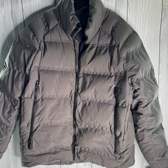 Fit Space Other - Fit Space Mens Down Filled Gray Puffer Jacket XXL